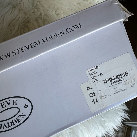 Steve Madden Men’s Impasse Chelsea Boot In Gray - Picture 6 of 6